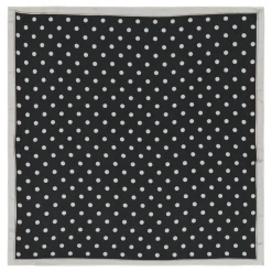 Klement 70 x70 Linnea Huivi, musta kuosi