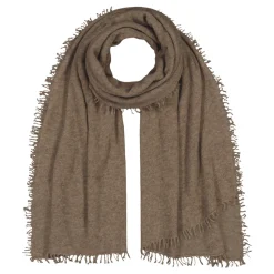 Klement naisten huivi Cashmere huivi 100, ruskeanharmaa