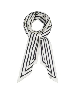 Klement naisten huivi Klement Raitahuivi, raidallinen valkoinen