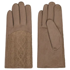 Klement Naisten Käsineet Lena Käsineet, ruskeanharmaa