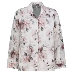 Klement naisten pyjama Bea Pyjama, valkopohjainen kuosi