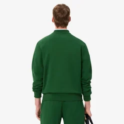 Lacoste Miesten Collegepaita, BRUSHED COTTON FLEEX JOGGER SWEATSHIRT Vihreä