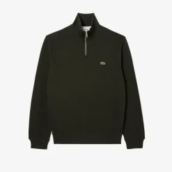 Lacoste Miesten Paita, K HIGH NECK ZIPPED MONOCHROME Armeijanvihreä