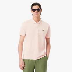 Lacoste Miesten Pikeepaita, ORIGINAL L1212 POLO NOS Vaaleanpunainen