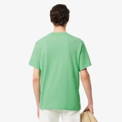Lacoste miesten t-paita, MID WEIGHT COTTON JERSEY T-SHIRT Vihreä