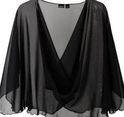 Lasessor naisten hartiahuivi Minja, musta