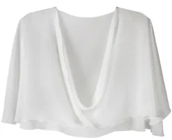 Lasessor naisten hartiahuivi Minja, valkoinen