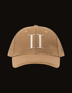 Les Deux lippis, ENCORE WOOL BASEBALL CAP Beige