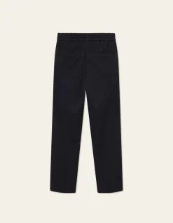 Les Deux miesten housut, PATRICK DRAWSTRING PANT Tummansininen