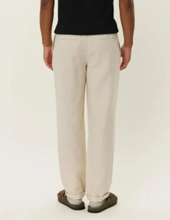 Les Deux miesten housut, PATRICK LINEN PANTS Beige
