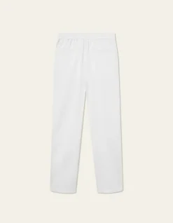 Les Deux miesten housut, PATRICK LINEN PANTS Valkoinen