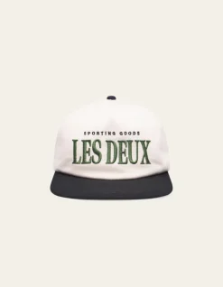 Les Deux miesten lippis, Sporting Goods Cap Luonnonvalkoinen