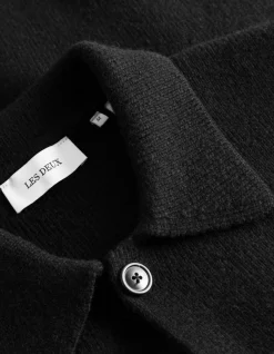 Les Deux Miesten Neuletakki, FISHER MILANO OVERSHIRT BLAZER Musta