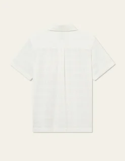 Les Deux Miesten Paita, CHARLIE SS SHIRT Valkoinen