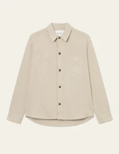 Les Deux miesten paita, HAMILTON OVERSHIRT Hiekka