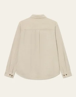 Les Deux miesten paita, HAMILTON OVERSHIRT Hiekka