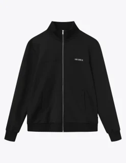 LES DEUX Miesten Takki BALLIER TRACK JACKET Musta