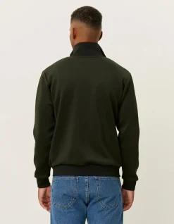 LES DEUX Miesten Takki BALLIER TRACK JACKET Tummanvihreä