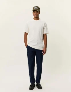 Les Deux miesten t-paita Ben Coffee Artist T-shirt, luonnonvalkoinen