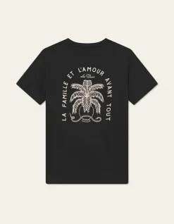 Les Deux miesten t-paita, DIAZ T-SHIRT Musta