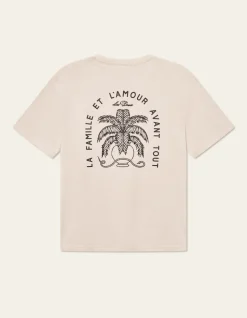 Les Deux miesten t-paita, DIAZ T-SHIRT Luonnonvalkoinen