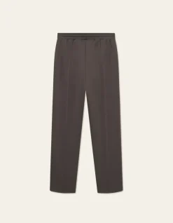 Les Deux miesten verryttelyhousut, BALLIER CASUAL TRACK PANT SEASONAL Keskiruskea