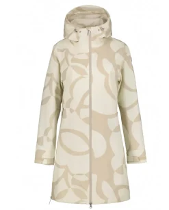 Luhta naisten takki Ailio, kuosillinen beige