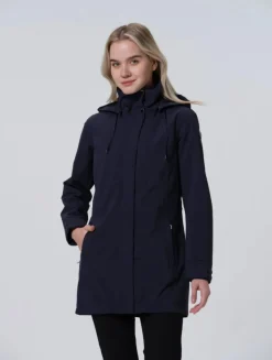 Luhta naisten takki, ERIKKALA TAKKI D Tummansininen