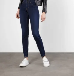 Mac Naisten Farkut, Dream Skinny D826 Tummansininen