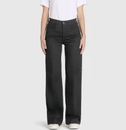 Mac naisten farkut, WIDE STRETCH Musta