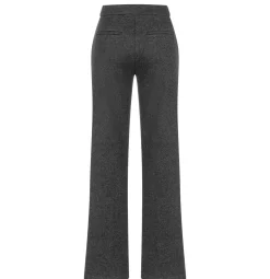 MAC naisten housut Chiara Smart, meleerattu grafiitti