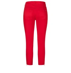 Mac Naisten Housut, Dream Chic 7/8 Punainen