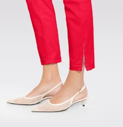 Mac Naisten Housut, Dream Chic 7/8 Punainen