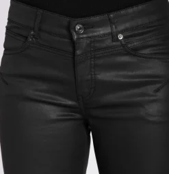 Mac Naisten Housut, RICH SLIM CHIC COATING Musta