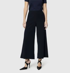 Mac naisten nilkkapituiset housut Coralie Cropped, tummansininen