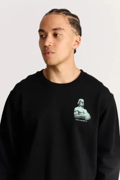 Makia collegepaita STEISSI SWEATSHIRT, musta