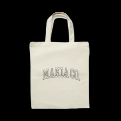 Makia kangaskassi NORD TOTE BAG, Luonnonvalkoinen