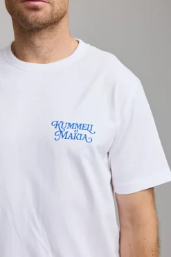 Makia Kummeli Gastronomie T-shirt, valkoinen