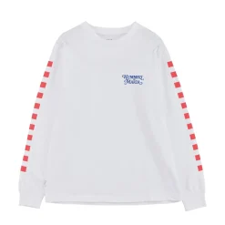 Makia Kummeli Gastronomie Long Sleeve, valkoinen