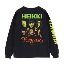 Makia Kummeli Heikki Long Sleeve Shirt, musta