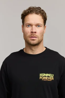 Makia Kummeli Heikki Long Sleeve Shirt, musta