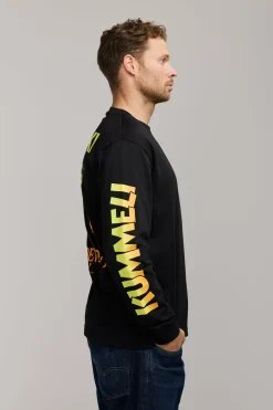 Makia Kummeli Heikki Long Sleeve Shirt, musta