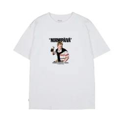 Makia Kummeli Normipäivä T-shirt, valkoinen