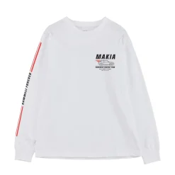 Makia Kummeli Panomies Long Sleeve, valkoinen