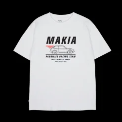 Makia Kummeli Racing T-shirt, valkoinen