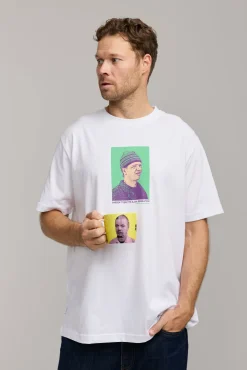 Makia Kummeli Ympäristöruutu T-shirt, valkoinen