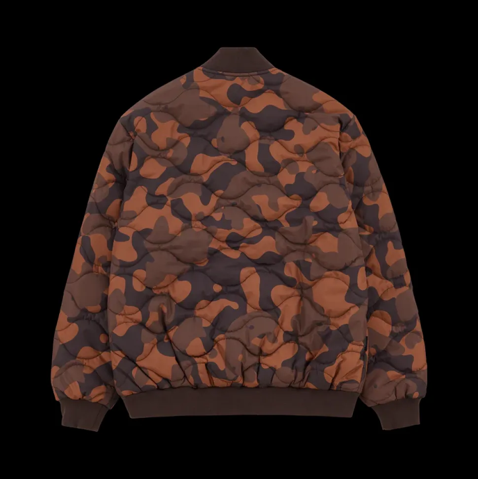 Makia Miesten Bombertakki, GRAVITY JACKET Oranssi Kuosi