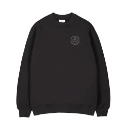 Makia miesten college, HOOK LIGHT SWEATSHIRT Musta