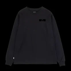 Makia miesten college, STATEMENT LONG SLEEVE Musta