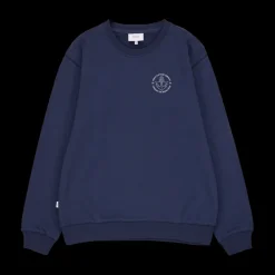 Makia miesten collegepusero, HOOK SWEATSHIRT Sininen